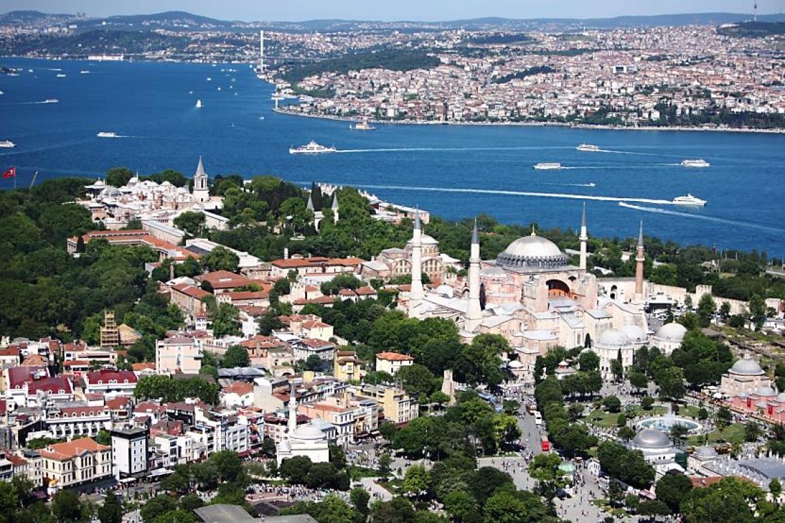 Helicopter on the pad